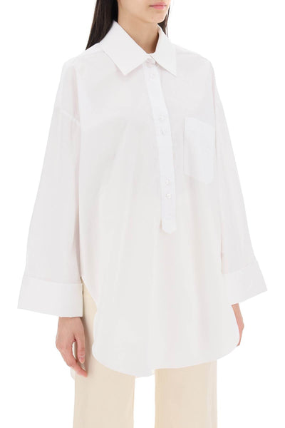 By malene birger maye tunic-style shirt Q71873041 PURE WHITE