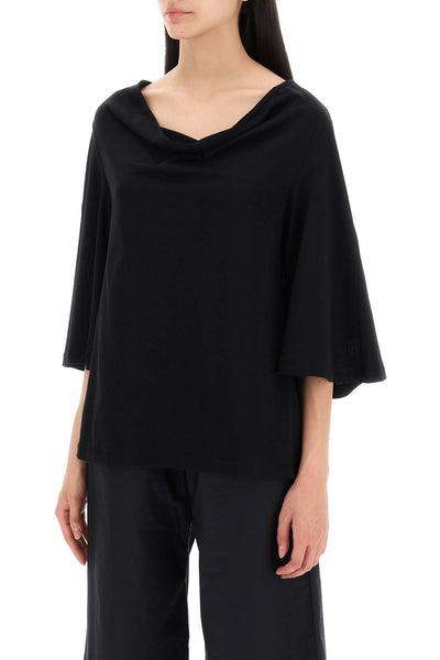 organic cotton t-shirt Q72365003 BLACK