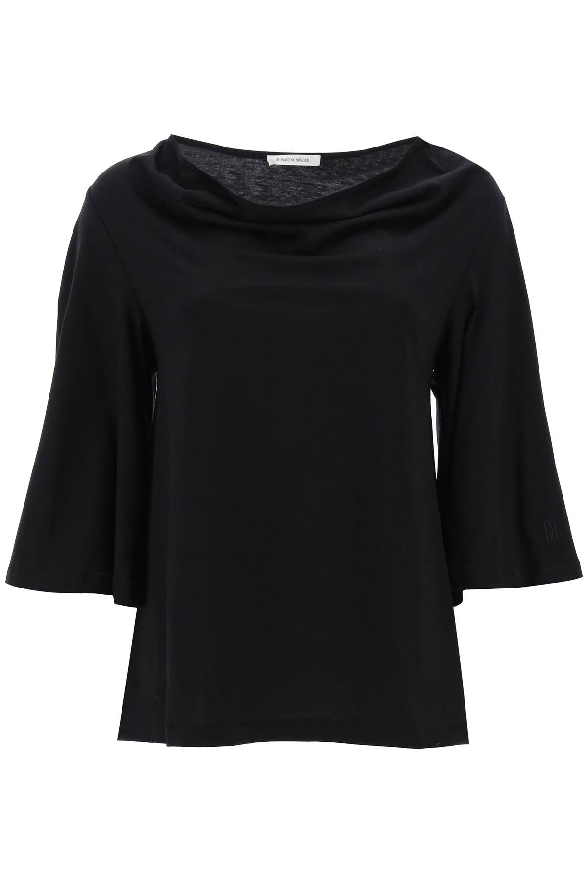 organic cotton t-shirt Q72365003 BLACK