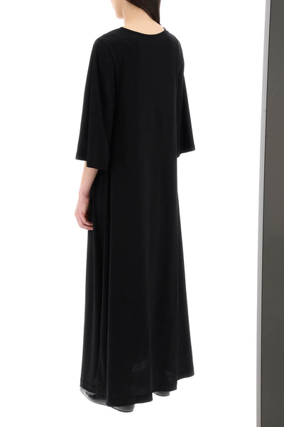 "yalia maxi dress in jersey Q72365005 BLACK