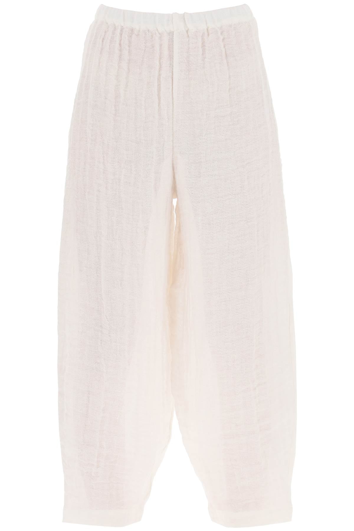 organic linen mikele pants for Q72397001 PURE WHITE