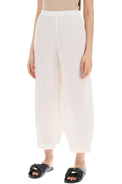 organic linen mikele pants for Q72397001 PURE WHITE