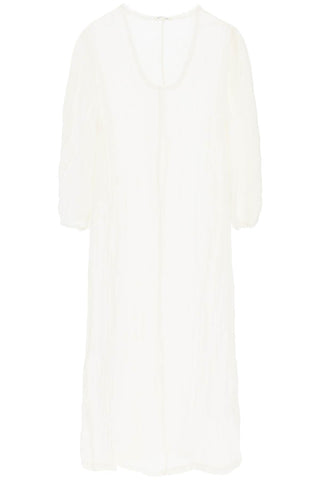 "organic linen miolla dress Q72397003 PURE WHITE