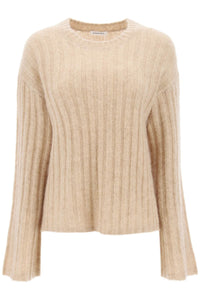 ribbed knit pullover sweater Q72535001 TWILL BEIGE