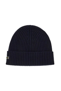 wool beanie hat RB0001 NAVY