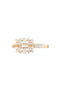 ROGER VIVIER ROGER VIVIER hair clip with decorative stones light gold  | Italystation.com - Shop Now at italystation.com