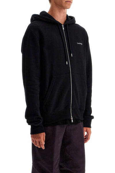 hooded sweatshirt with zipper RM HO0006 J153 A24 NOIR