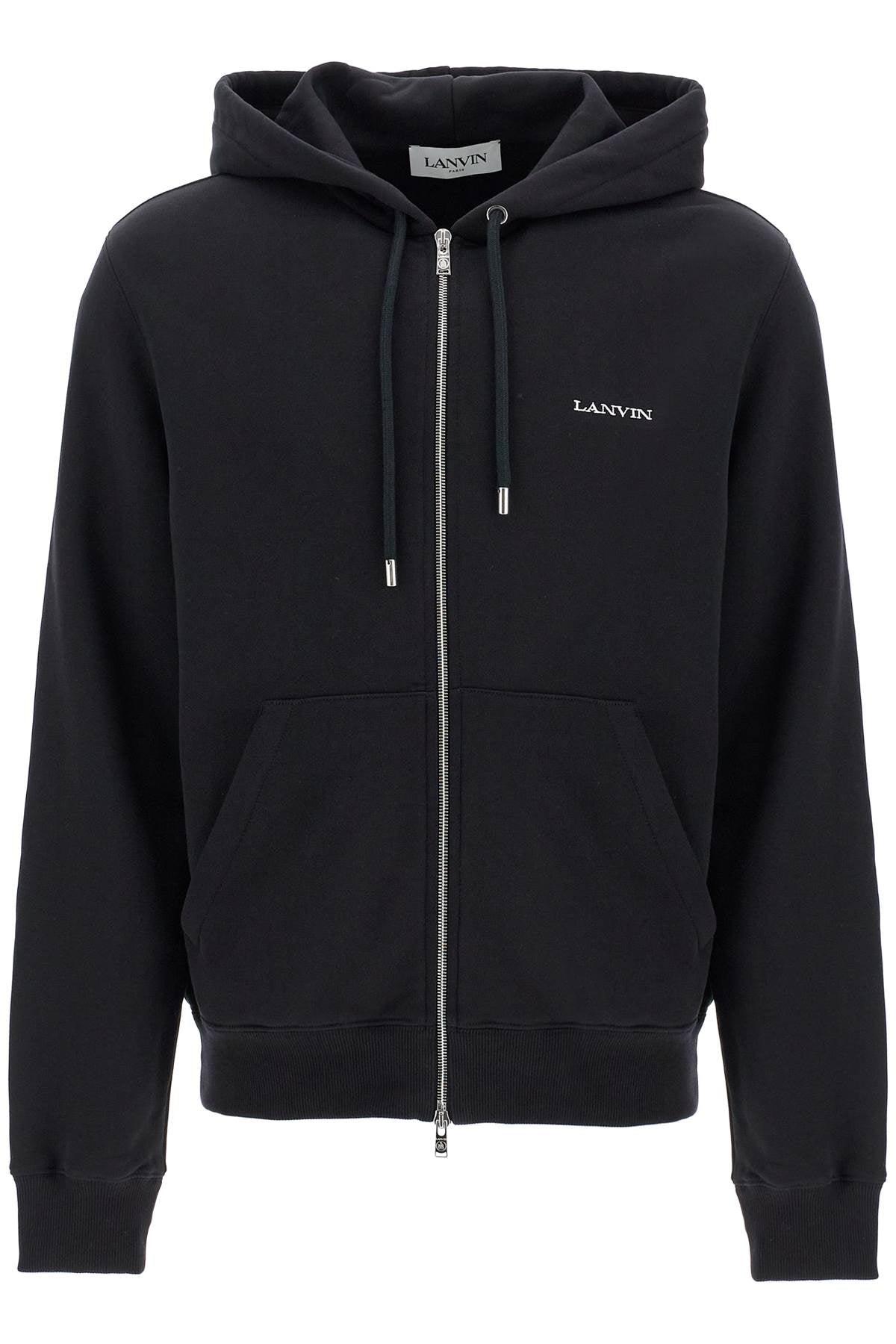 hooded sweatshirt with zipper RM HO0006 J153 A24 NOIR