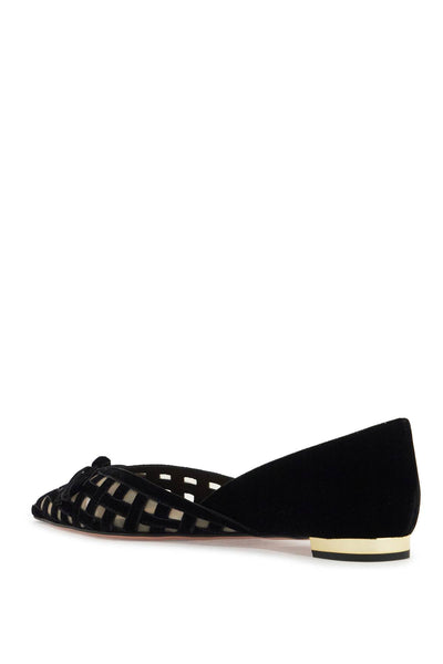 romantic ballet flats made of RMNFLAA0 VFM BLACK