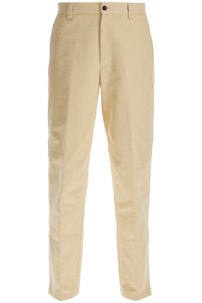 biker gabardine trousers RM TR0005 5965 A24 BEIGE FONCÉ