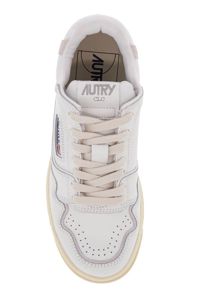 leather clc sneakers ROLWMM41 WHT