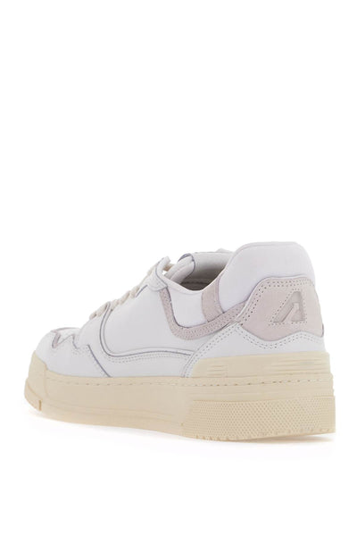 leather clc sneakers ROLWMM41 WHT