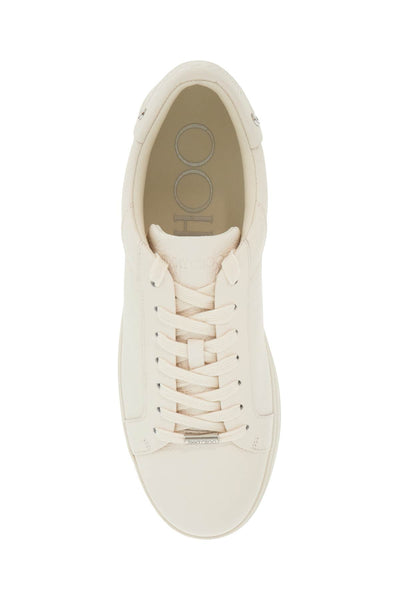 "hammered leather rome sneakers ROME M GBX V LATTE