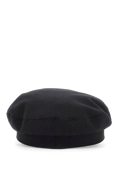 felt sailor hat with br RQWH0140100580 NERO