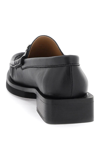 butterfly logo mocassins S2465 BLACK