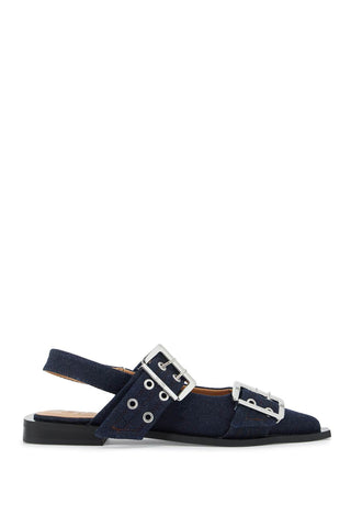 slingback flats S2797 DARK NAVY