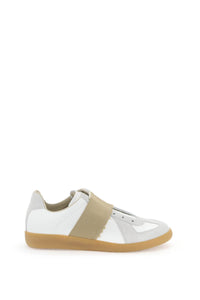 replica sneakers with elastic band S39WS0110 P6843 WHITE NUDE