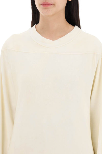 Maison margiela crewneck sweatshirt with numerical S51GU0129 S24650 OFF WHITE