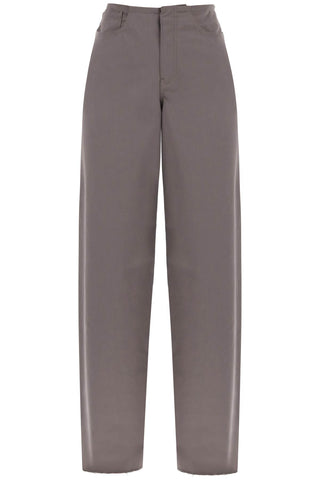 wide leg pants S52KA0482 S54452 TAUPE