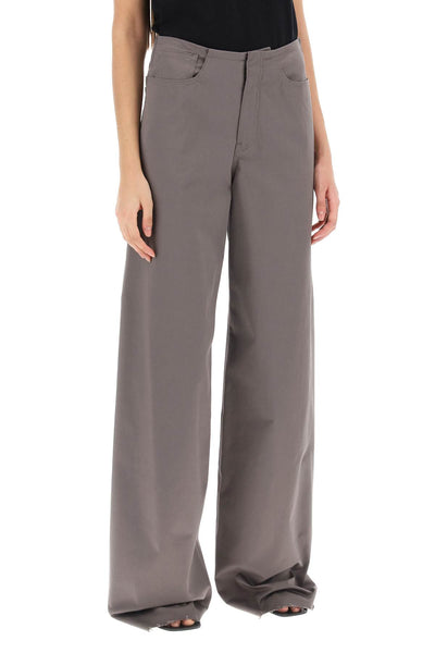 wide leg pants S52KA0482 S54452 TAUPE