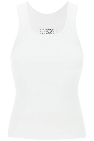 tank top with numeric logo S52NL0067 S23965 WHITE