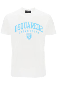 college print t-shirt S74GD1166 S23009 WHITE