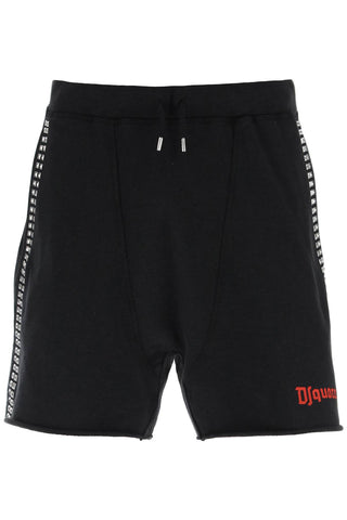 super oversized studded shorts S74MU0790 S25061 BLACK