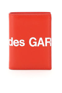 small bifold wallet with huge logo SA0641HL RED