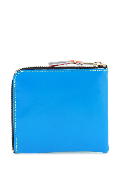 super fluo flat wallet SA3100SF BLUE GREEN