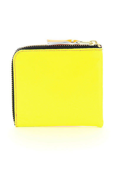 super fluo flat wallet SA3100SF PINK YELLOW