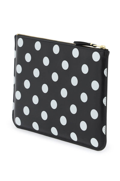 polka dots pouch SA5100PD BLACK