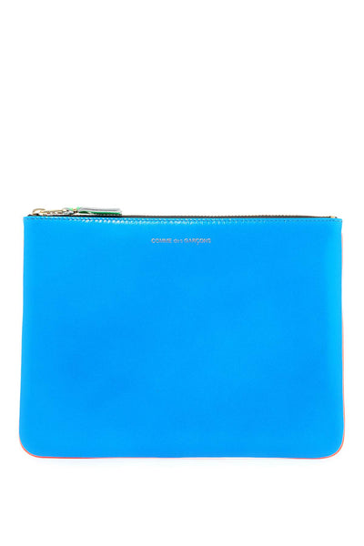 COMME DES GARCONS WALLET super fluo pouch SA5 | Italystation.com - Shop Now at italystation.com