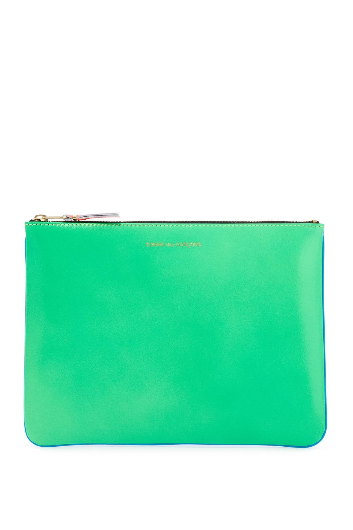 COMME DES GARCONS WALLET super fluo pouch SA5 | Italystation.com - Shop Now at italystation.com