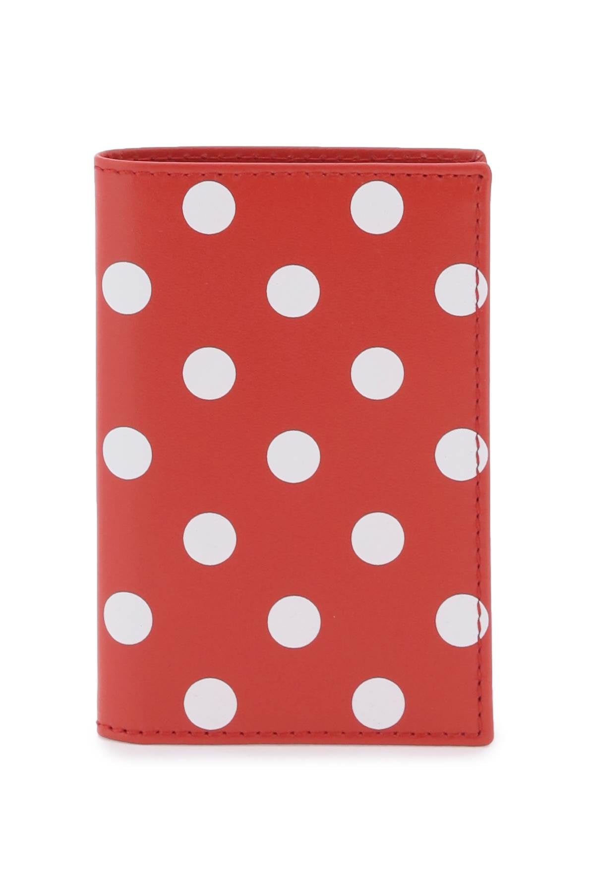 polka-dot bifold wallet SA6400PD RED