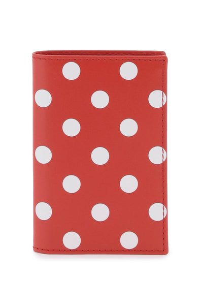 polka-dot bifold wallet SA6400PD RED