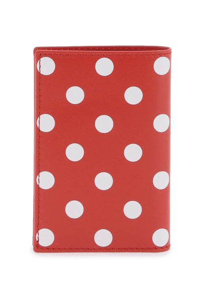 polka-dot bifold wallet SA6400PD RED