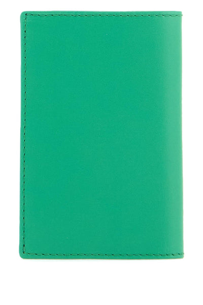 leather compact wallet SA6400 GREEN