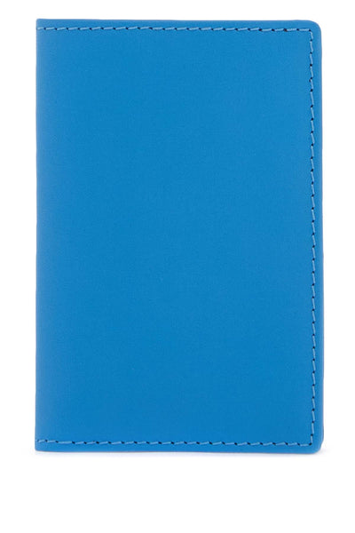 leather compact wallet SA6400 BLUE