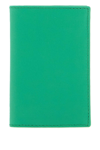 leather compact wallet SA6400 GREEN