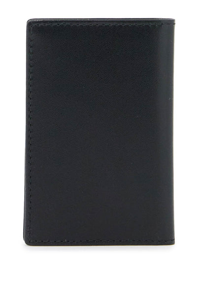 leather compact wallet SA6400 BLACK