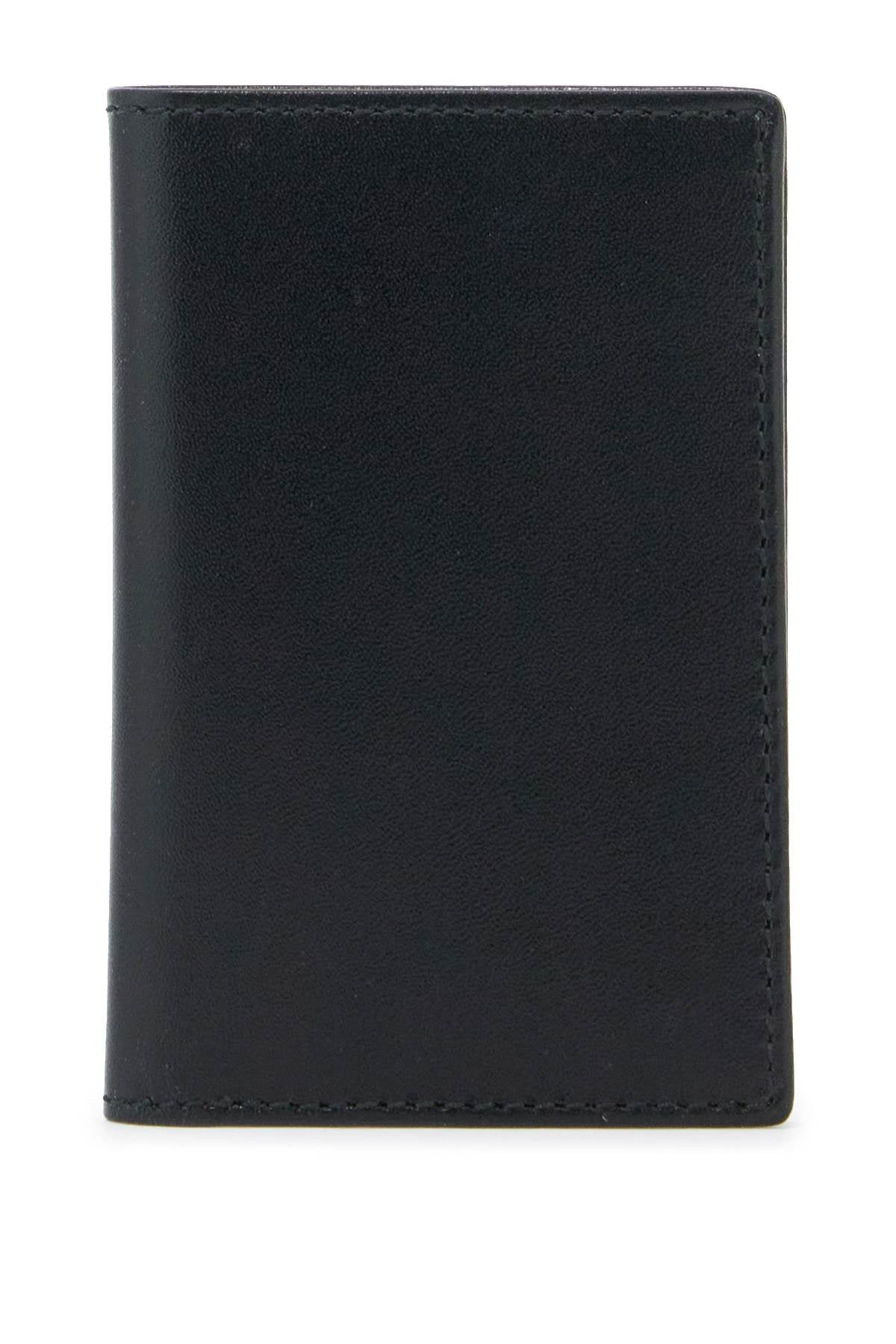 leather compact wallet SA6400 BLACK