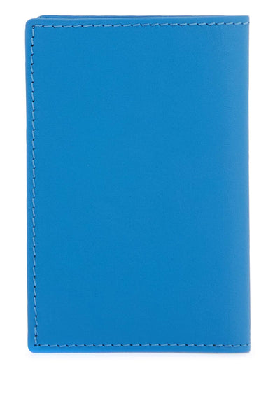 leather compact wallet SA6400 BLUE