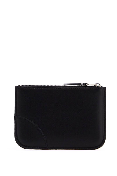 leather pouch with large eyelet detail SA8100SE BLACK