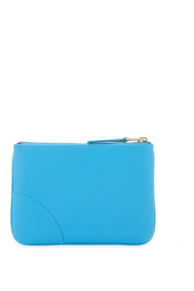 "classic leather mini pouch for everyday SA8100 BLUE