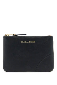 "classic leather mini pouch for everyday SA8100 BLACK