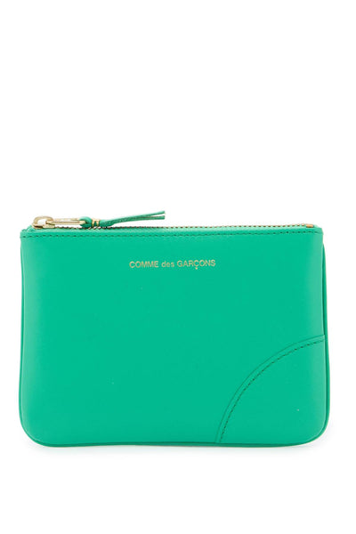 small smooth leather pouch SA8100 GREEN