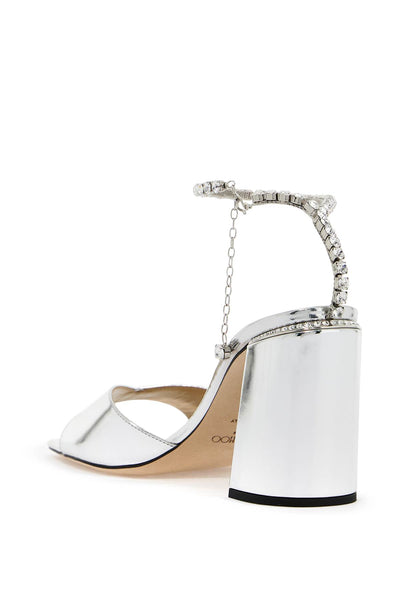 saeda 85 sand SAEDA SANDAL BH 85 BAQ SILVER CRYSTAL