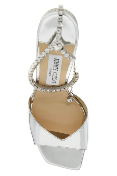 saeda 85 sand SAEDA SANDAL BH 85 BAQ SILVER CRYSTAL