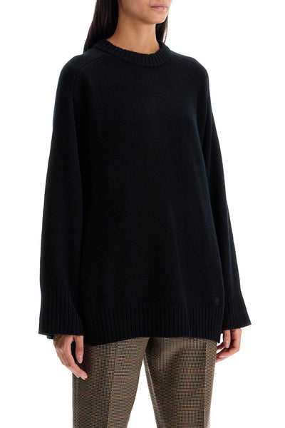 safi wool and cashmere pullover SAFI BLACK