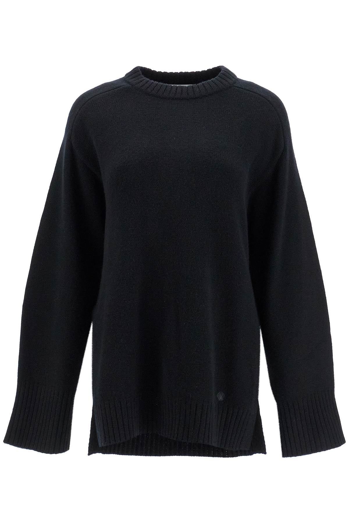 safi wool and cashmere pullover SAFI BLACK